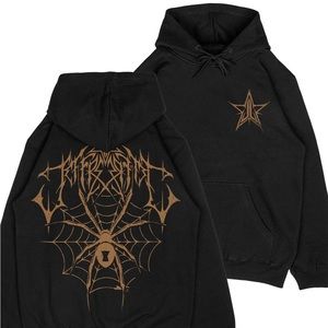 Jeffree Star XL spider hoodie Halloween special
